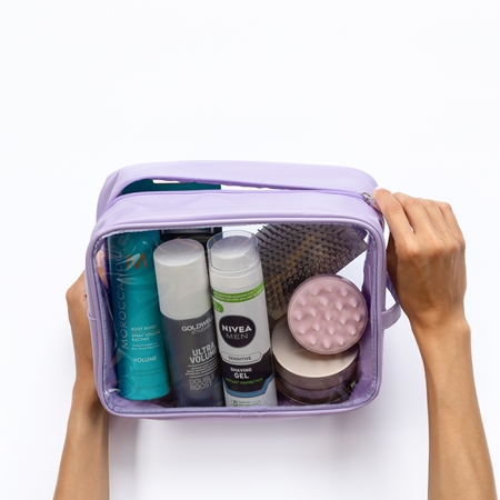 Notino Travel Collection Extra Large Clear Organizer transparentní kosmetická taštička