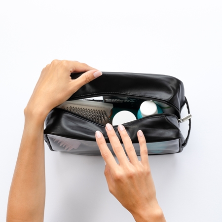 Notino Travel Collection Extra Large Clear Organizer transparentní kosmetická taštička