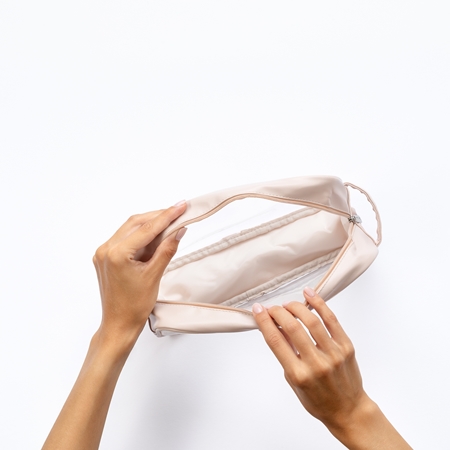 Notino Travel Collection Large Clear Organizer прозрачна козметична чантичка