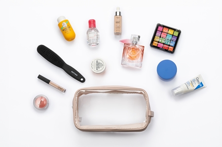 Notino Travel Collection Large Clear Organizer прозрачна козметична чантичка