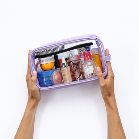Notino Travel Collection Large Clear Organizer Caurspīdīgs kosmētikas maciņš