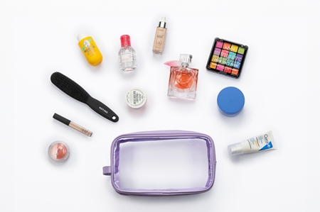 Notino Travel Collection Large Clear Organizer Caurspīdīgs kosmētikas maciņš