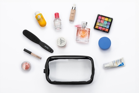 Notino Travel Collection Large Clear Organizer transparentní kosmetická taštička