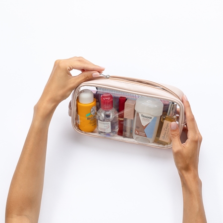 Notino Travel Collection Medium Clear Organizer skaidri kosmetinė