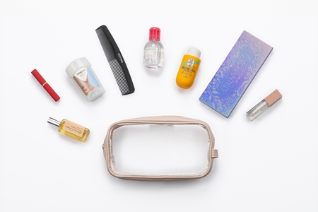 Notino Travel Collection Medium Clear Organizer skaidri kosmetinė