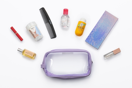 Notino Travel Collection Medium Clear Organizer Transparent Makeup Bag