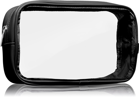 Notino Travel Collection Medium Clear Organizer transparentní kosmetická taštička