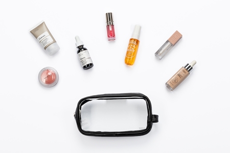 Notino Travel Collection Small Clear Organizer transparentní kosmetická taštička
