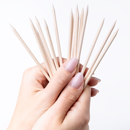 Notino Nail Tools Wooden Manicure Cuticle Sticks Nagelhautentferner aus Holz