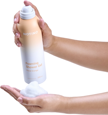 Notino Foaming Shower Gel Floral Orange Shower Foam