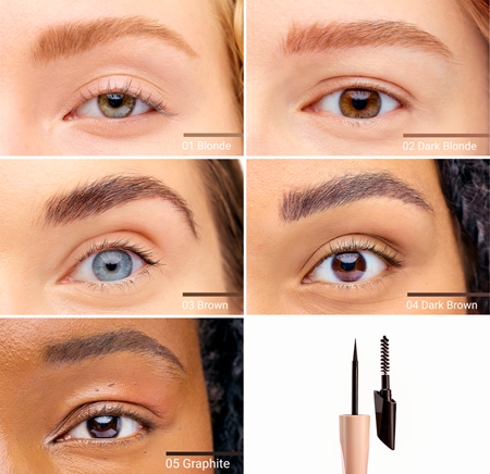 Notino Serum-Infused Lifeproof Eyebrow Liner liquid brow liner with serum