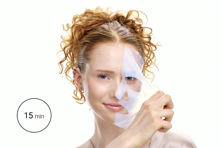 Notino Calming Bio-Cellulose Face Mask with Niacinamide Beruhigende Tuchmaske