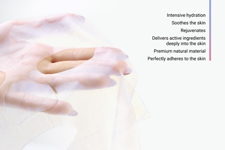 Notino Anti-Aging Bio-Cellulose Face Mask with Retinol Anti-Falten-Tuchmaske