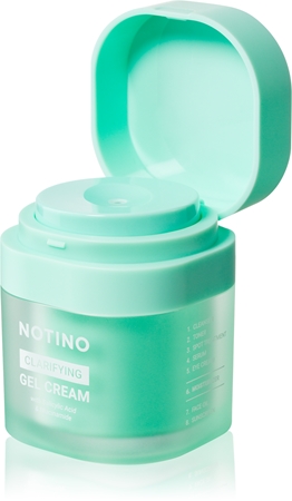 Notino Clarifying Gel Cream with Salicylic Acid and Niacinamide gel cremoso limpiador suave con ácido salicílico y niacinamida