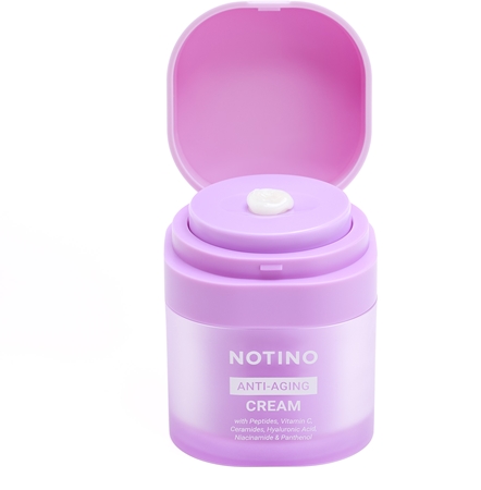 Notino Anti-Aging Cream with Peptides, Vitamin C, Ceramides, Hyaluronic Acid, Niacinamide & Panthenol Day And Night Cream with anti-ageing effect