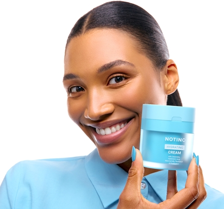 Notino Hydrating Cream with Ceramides, Hyaluronic Acid, Niacinamide, Panthenol & Postbiotics Moisturizing Cream with Ceramides