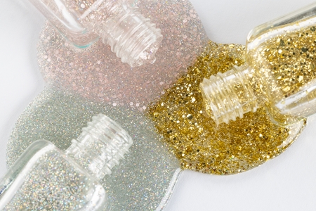 Notino Glitter Topper Top Coat with glitter