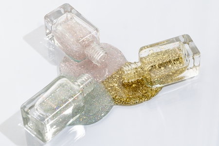 Notino Glitter Topper Top Coat with glitter