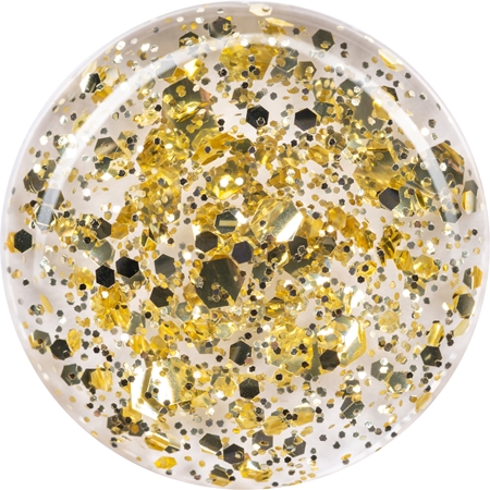 Notino Glitter Topper Top Coat with glitter