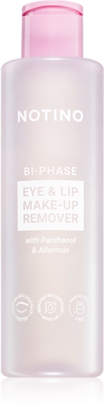 Notino Bi-Phase Eye & Lip Make-up Remover with Panthenol & Allantoin Bi-Phase Waterproof Make-Up Remover for Eyes and Lips