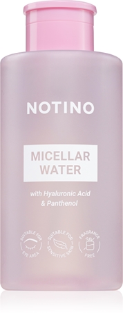 Notino Micellar Water With Hyaluronic Acid & Panthenol Mizellenwasser für empfindliche Haut mit Dosierer