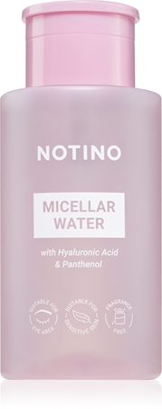 Notino Micellar Water With Hyaluronic Acid & Panthenol Mizellenwasser für empfindliche Haut mit Dosierer