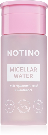 Notino Micellar Water With Hyaluronic Acid & Panthenol Mizellenwasser für empfindliche Haut mit Dosierer