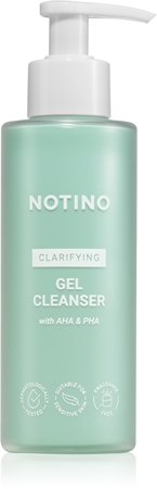 Notino Clarifying Gel Cleanser with AHA & PHA tiefenreinigendes Gel für fettige und problematische Haut