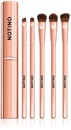 Notino Luxe Collection Eyes & brow brush set zestaw pędzli (do cieni do powiek)