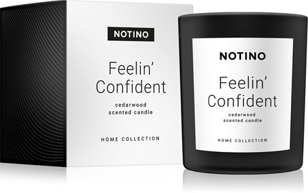 Notino Home Collection Feelin' Confident (Cedarwood Scented Candle) bougie parfumée