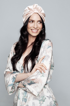 Notino Hair Collection Satin hair turban Matu turbāns