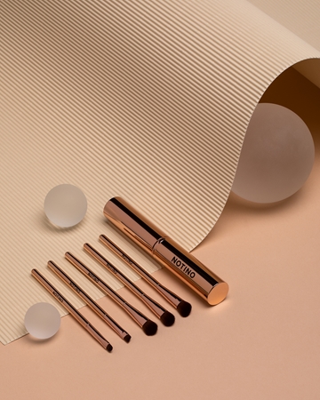 Notino Luxe Collection Eyes & brow brush set sivellinsetti luomivärille