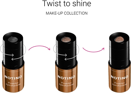 Notino Make-up Collection Powder eyeshadow sypkie cienie do powiek