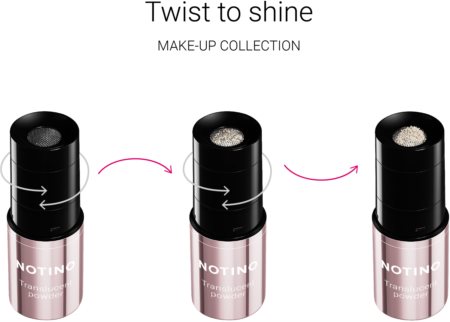 Notino Make-up Collection Translucent powder transparentni puder