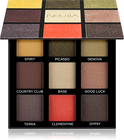 Nouba Eye Shadow Pallete Free Spirit N. 4 paletka očních stínů