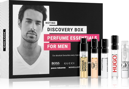 Beauty Discovery Box Notino Perfume Essentials for Men dovanų rinkinys vyrams