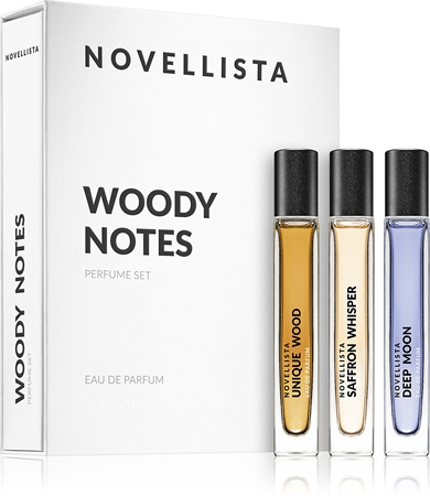NOVELLISTA Woody Notes Eau de Parfum coffret cadeau pour homme