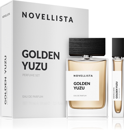 novellista golden yuzu woda perfumowana 10 ml   zestaw  