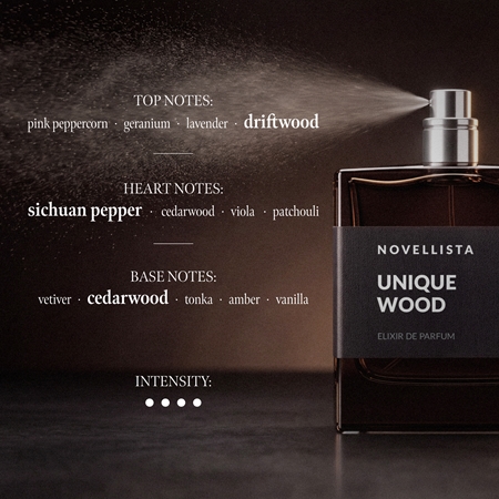 NOVELLISTA Unique Wood Elixir Parfüm Unisex