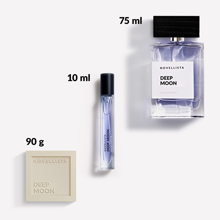 NOVELLISTA Deep Moon jabón sólido de lujo para cara, cuerpo y manos para hombre