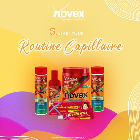 Novex Brazilian Keratin stärkendes Shampoo