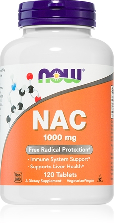 NOW Foods NAC 1000 mg tabletki na wsparcie układu odpornościowego
