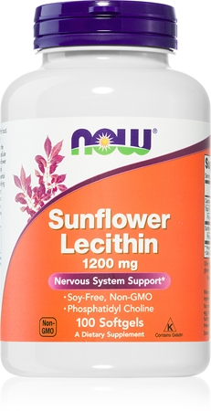 NOW Foods Sunflower Lecithin kapsułki na prawidłową czynność układu nerwowego