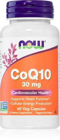 NOW Foods CoQ10 wspomaganie prawidłowych funkcji układu krążenia