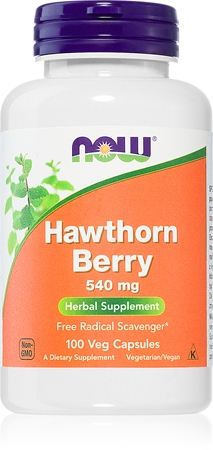 NOW Foods Hawthorn Berry wegetariańskie kapsułki