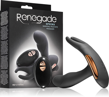 NS Novelties Renegade Sphinx Prostate Massager anální kolík vibrační