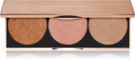Nude by Nature Highlight Palette palette illuminatrice