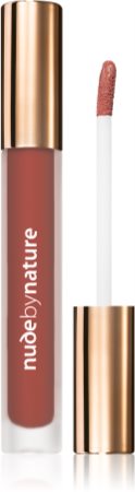Nude by Nature Satin Liquid Lipstick kremasta šminka s satenastim zaključkom