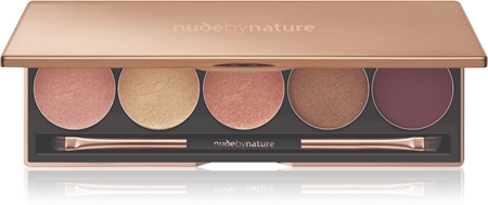 Nude by Nature Natural Illusion Soft Rose paletka očných tieňov