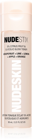 Nudestix Nudeskin 5% Citrus Fruit & Glycolic Glow Toner clarifying toner for the face